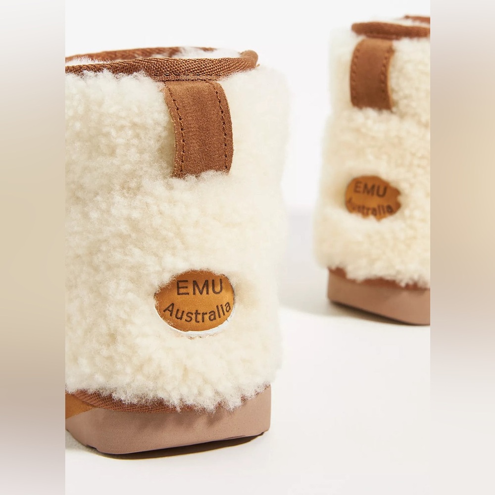 Free People Emu Stinger Micro Teddy Slipper Boots - Picture 3 of 11